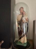 Glazen stolp met christelijk beeld erin, Enlèvement, Comme neuf