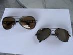 Lot 2 paires de lunettes de soleil, vintage, Enlèvement ou Envoi, Lunettes