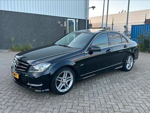 Mercedes C180 Amg Line Sedan 2011 7G Schuifdak 156PK, Auto's, Mercedes-Benz, Particulier, Bluetooth, Elektrisch, Ophalen