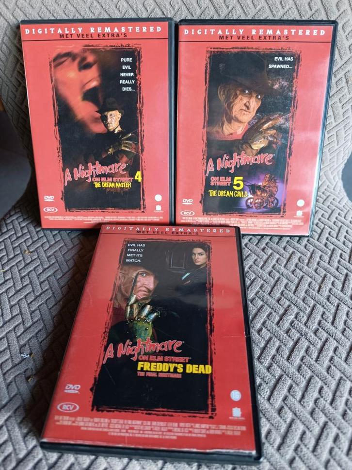 A nightmare on Elm Straat 4-5-6, Cd's en Dvd's, Dvd's | Horror, Ophalen of Verzenden