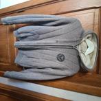 Prachtig volledig gevoerd sweatshirt/jasje met rits en capuc, Kleding | Heren, Grijs, Ophalen of Verzenden, Schott, Maat 56/58 (XL)