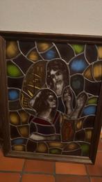 Stil Tiffany lamp als schilderij met lichtjes, Ophalen