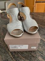 Zilverkleurige open schoenen, Ophalen, Zo goed als nieuw