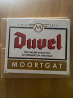 Plaque Métallique Duvel, Verzamelen, Biermerken, Ophalen, Nieuw, Reclamebord, Plaat of Schild, Duvel