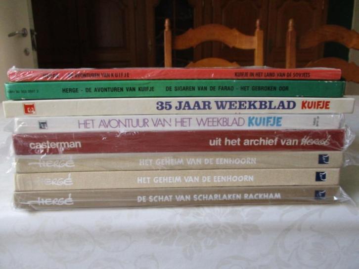 kuifje 35 jaar en 40 jaar, Boeken, Stripverhalen, Zo goed als nieuw, Meerdere stripboeken, Ophalen of Verzenden