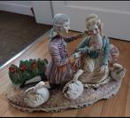 sculpture en porcelaine Capodimonte, Antiek en Kunst, Antiek | Overige Antiek, Ophalen of Verzenden