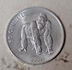 munt Congo 50 centimes 2002 : gorilla, Verzenden