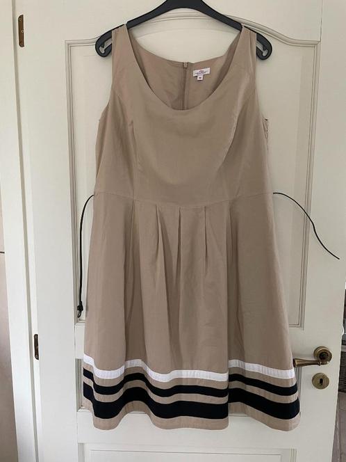 Beige zomer jurk s. Oliver maat 44 / XXL, Vêtements | Femmes, Robes, Porté, Taille 46/48 (XL) ou plus grande, Beige, Au-dessus du genou