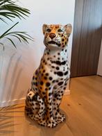 Keramiek Luipaard Boxer Italië 75cm, Ophalen of Verzenden, Nieuw, Dier