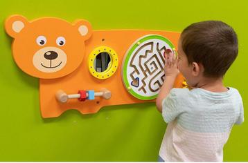 Eitech GmbH 50471 Viga Toys – Wall Toy Bear, Ophalen, Nieuw