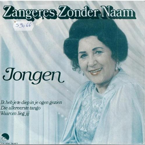 Vinyl, 7"   -   Zangeres Zonder Naam – Jongen, Cd's en Dvd's, Vinyl | Overige Vinyl, Overige formaten, Ophalen of Verzenden