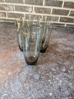 Vintage gekleurde Waterglaasjes  5st, Ophalen of Verzenden
