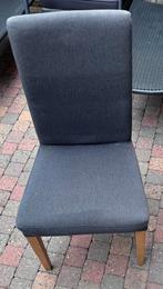 5 stoelen Henriksdal met grijze stoelhoes €5/stuk, Huis en Inrichting, Stoelen, Ophalen, Gebruikt, Vijf, Zes of meer stoelen, Ikea