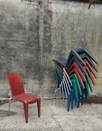 10 Stapelbare design stoelen, Ophalen, Gebruikt