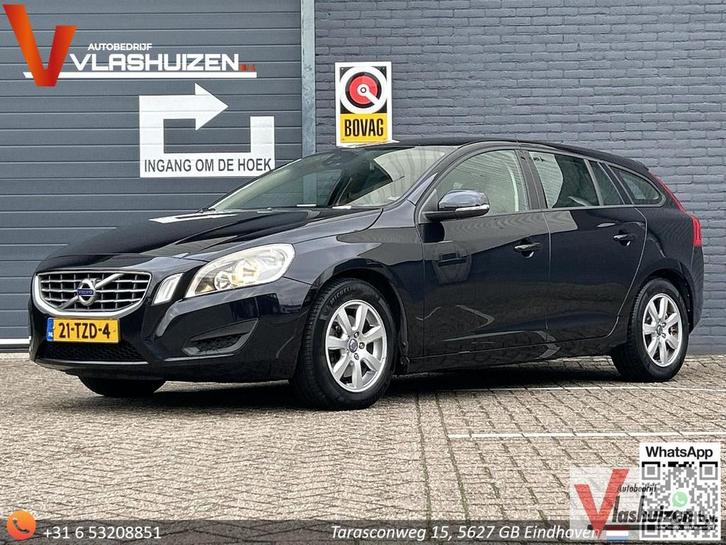 Volvo V60 1.6 T3 Kinetic | Leder | Climate | Cruise | Navi |, Auto's, Volvo, Bedrijf, V60, ABS, Airbags, Alarm, Boordcomputer
