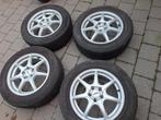alu velg met goede winterbanden op., Auto-onderdelen, Ophalen of Verzenden, Winterbanden, Velg(en)