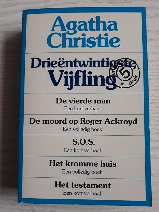 Boek Christie – Drieëntwintigste vijfling, Livres, Policiers, Utilisé, Enlèvement ou Envoi
