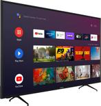 Smart tv 55 INCH QLED 4K android tv hello Google, Audio, Tv en Foto, Televisies, Smart TV, Zo goed als nieuw, QLED