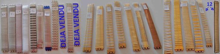 Bracelet extensible flexible Swatch 12, 16, 17, 18 ou 20 mm, Handtassen en Accessoires, Armbanden, Nieuw, Overige materialen, Overige kleuren