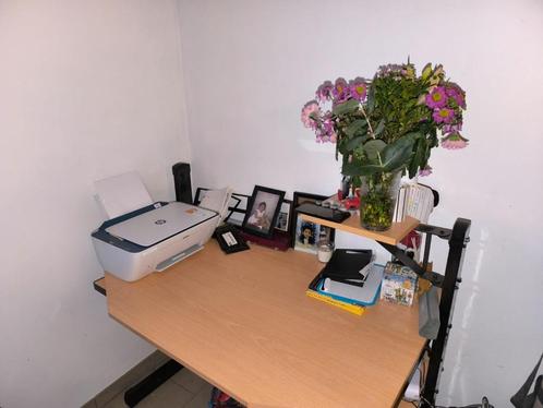 bureau, Huis en Inrichting, Bureaus, Gebruikt, Bureau, In hoogte verstelbaar, Ophalen of Verzenden
