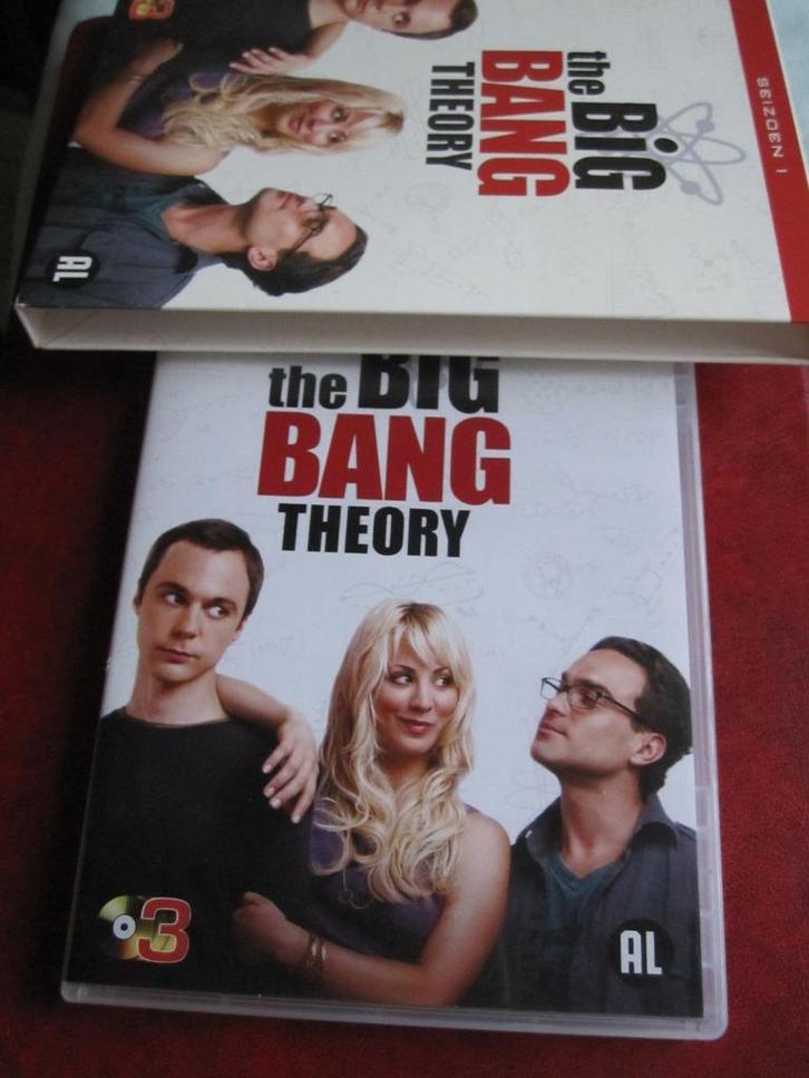 The Big Bang Theory Seizoen 1 (2008) 3 disc, Cd's en Dvd's, Dvd's | Tv en Series, Zo goed als nieuw, Komedie, Boxset, Alle leeftijden