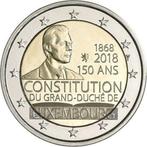 2 euros Luxembourg 2018 UNC 150e anniversaire de la Constitu
