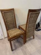 chaises en teck, Comme neuf, Brun, Enlèvement, Cinq, Six Chaises ou plus