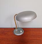 Lampe articulée en métal laqué gris/bleu, style Bauhaus, Enlèvement ou Envoi