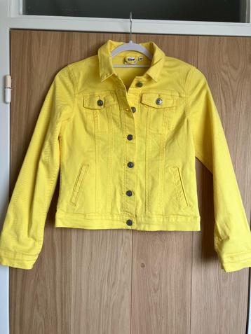 Geel jeansjasje Bizzy maat 158 Nieuw  beschikbaar voor biedingen