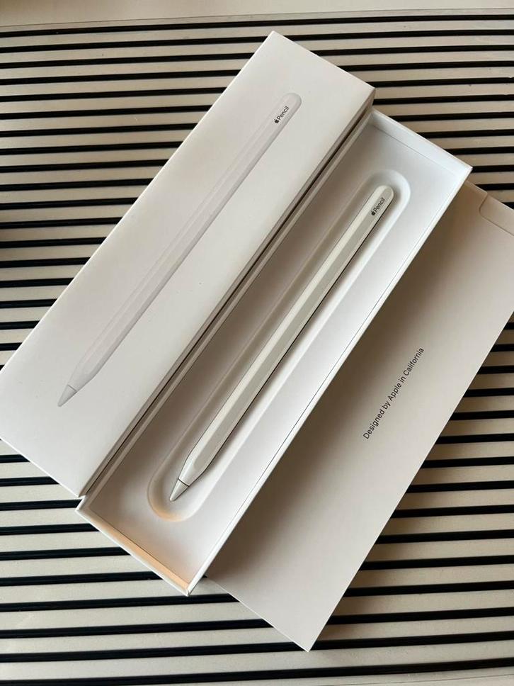 Apple Pencil 2nd generation, Computers en Software, Apple iPads, Gebruikt, Apple iPad Pro, Wit, Ophalen of Verzenden