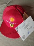 Casquette Ferrari signée par Niki Lauda avec certificat, Comme neuf, Enlèvement ou Envoi, Casquette ou Bonnet