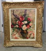 Henri SPITSAERT, vaas met bloemen, Antiek en Kunst, Ophalen of Verzenden