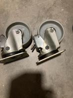 Zwenkwielen, Doe-het-zelf en Bouw, Zwenkwielen, Ophalen, Gebruikt