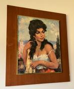 Retro Schilderij van Torino “zigeunervrouw”, Ophalen