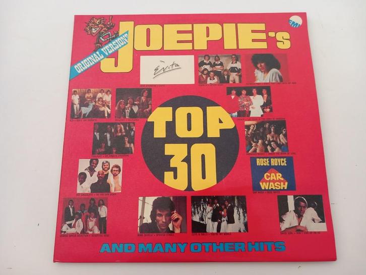 Vinyl 2LP Joepie's Top 30 Hits Pop Soul Funk 70s, Cd's en Dvd's, Vinyl | Verzamelalbums, Pop, 12 inch, Ophalen of Verzenden