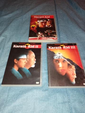 Te koop op dvd de Karate Kid Casi trilogie negen 