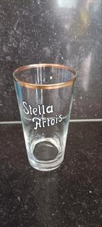 6 oude BOERKES Stella Artois gouden rand emaille 25 cl, Verzamelen, Ophalen of Verzenden, Zo goed als nieuw