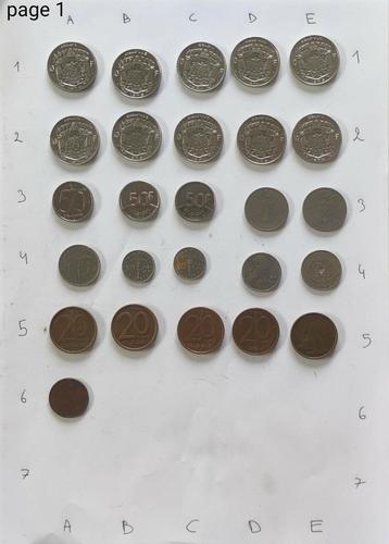 149 munten voor 50 cent per munt  beschikbaar voor biedingen