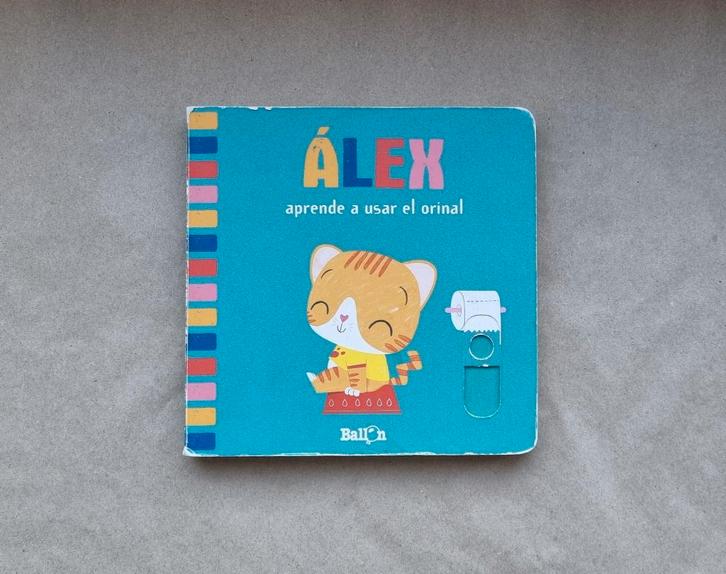 Álex aprende a usar el orinal, over zindelijkheidstraining, Livres, Livres pour enfants | 0 an et plus, Utilisé, 2 à 3 ans, Enlèvement ou Envoi