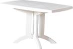 WITTE TUINTAFEL, Tuin en Terras, Tuintafels, Ophalen, Zo goed als nieuw, Rechthoekig, Plastic