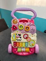 Loopwagentje Vtech + bumba blokken, Ophalen, Zo goed als nieuw