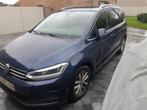 Volkswagen touran 2L 150 cv euro 6d temp, Autos, 1815 kg, Alcantara, 7 places, Bleu