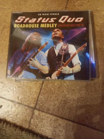 2 Cd's (Maxi-Single's) van Status Quo, Enlèvement ou Envoi, Comme neuf, Pop rock