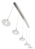 Philips Atillio LED Hanglamp, Huis en Inrichting, Lampen | Hanglampen, Zo goed als nieuw, 50 tot 75 cm, Ophalen, Glas