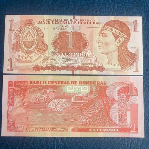 Honduras - 1 Lempira 2012 - Pick 96a - UNC, Postzegels en Munten, Bankbiljetten | Amerika, Los biljet, Zuid-Amerika, Ophalen of Verzenden