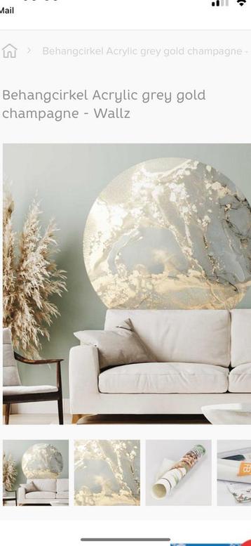 NIEUW fotobehang diameter 150 cm   beschikbaar voor biedingen