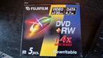 Fujifilm DVD+RW 4.7GB, 5-Pk, Neuf, Enlèvement ou Envoi, Réinscriptible, Fujifilm