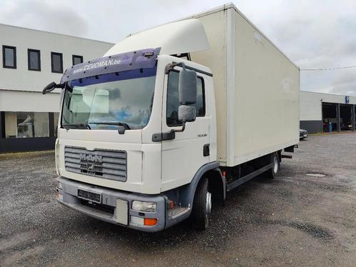 MAN TGL 8.180 Boxtruck NO PAPERS (bj 2005), Auto's, Vrachtwagens, Bedrijf, Te koop, MAN, Diesel, Euro 3, Wit, Achterwielaandrijving