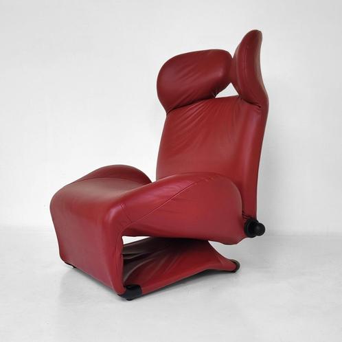 Cassina 111 Wink armchair By Toshiyuki Kita, Maison & Meubles, Fauteuils, Comme neuf, Cuir, Enlèvement ou Envoi