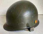 Militaire helm van het Belgische leger in M1/M51-staal, Ophalen of Verzenden